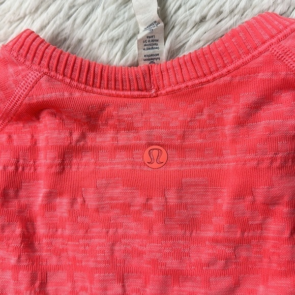 Lululemon Rest Less Pullover Heathered Electric Coral - Picture 7 of 7